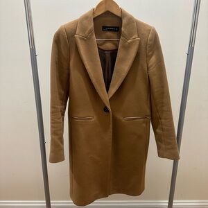 Zara Women's Tan Coat